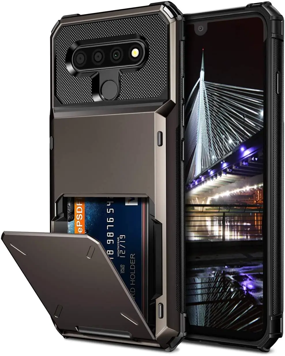 Чехол с откидной крышкой и отделением для карт Stylo 6 чехол-кошелек в деловом стиле