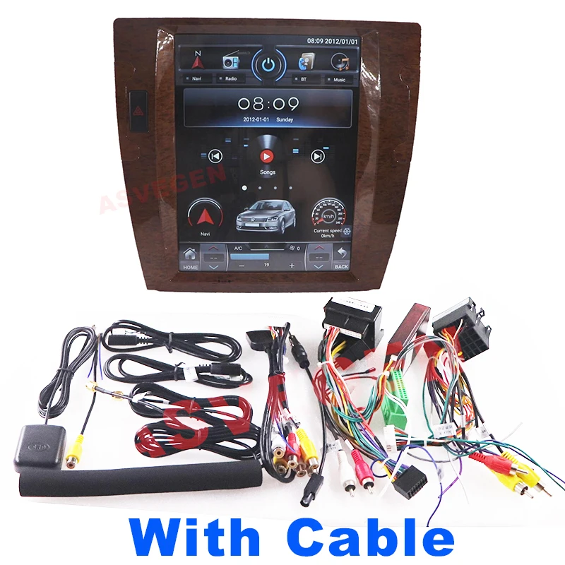 Автомобильный мультимедийный видеоплеер Asvegen 12 1 дюйма Android 10 для Volkswagen VW Phaeton