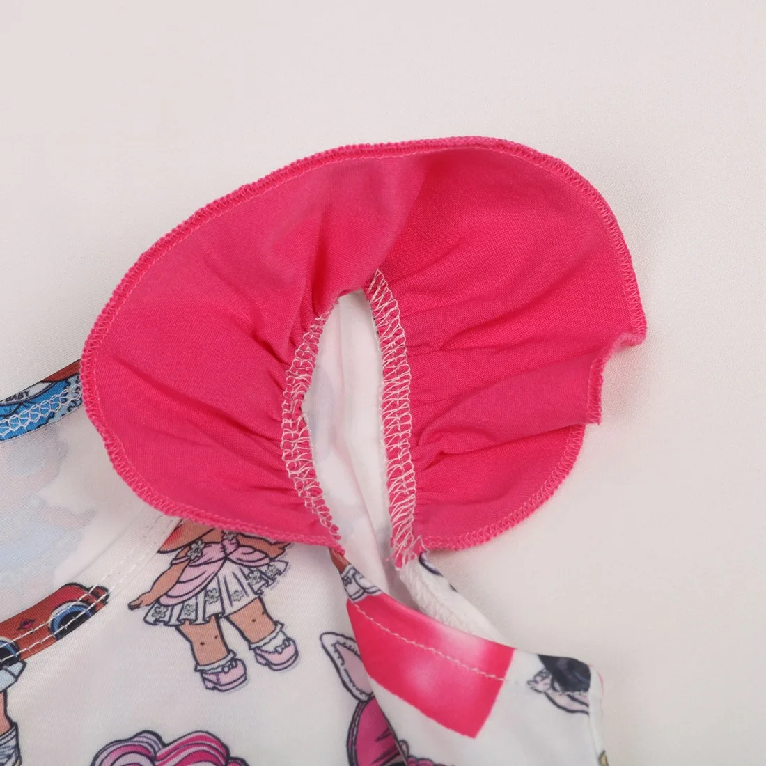 Новое Забавное платье с рисунком сюрприз без рукавов Кукла девочка милая игрушка