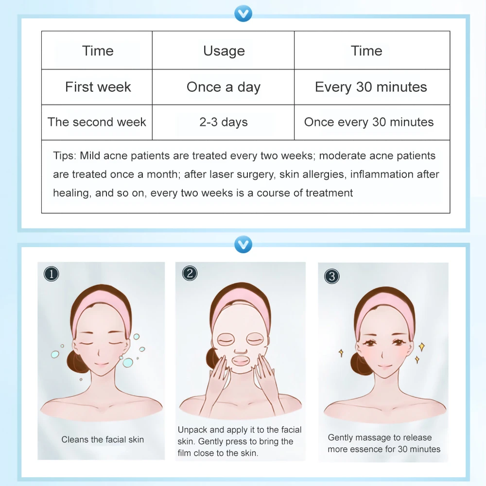 Cofoe медицинский гиалуронат восстанавливающий тип маска для лица увлажняющая