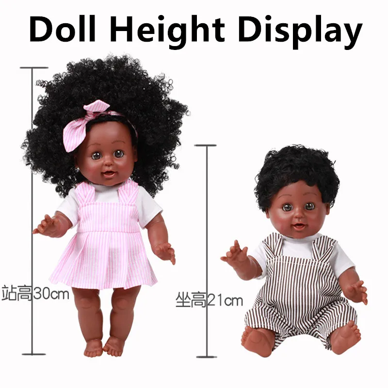 Американская черная кукла реборн ручной работы силиконовая виниловая Мягкая