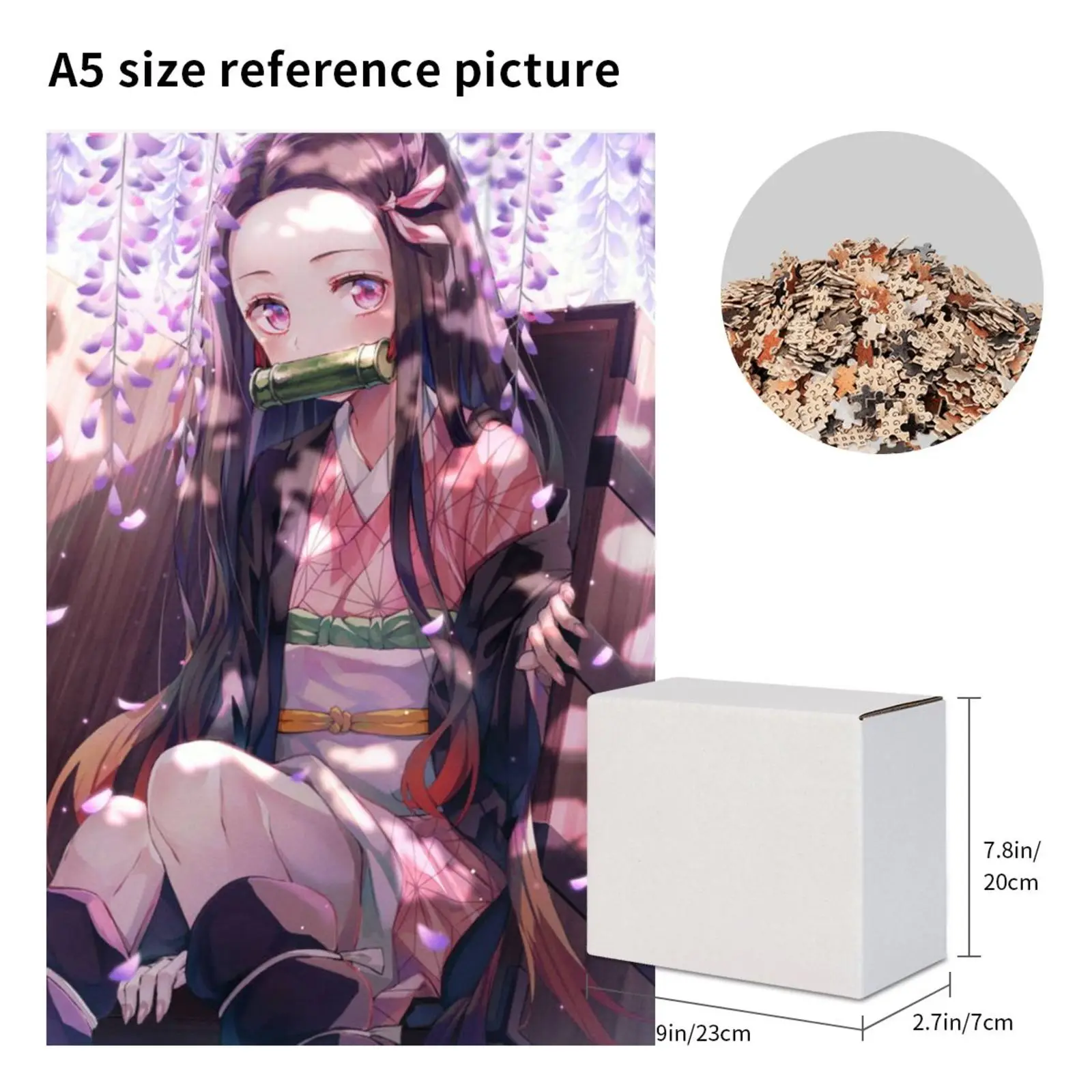 

Anime Demon Slayer Blade Scene Pattern 300 500 1000 PCS Wood Jigsaw Puzzle Toy Wall Decor Picture Family Parent Child Games_hj03