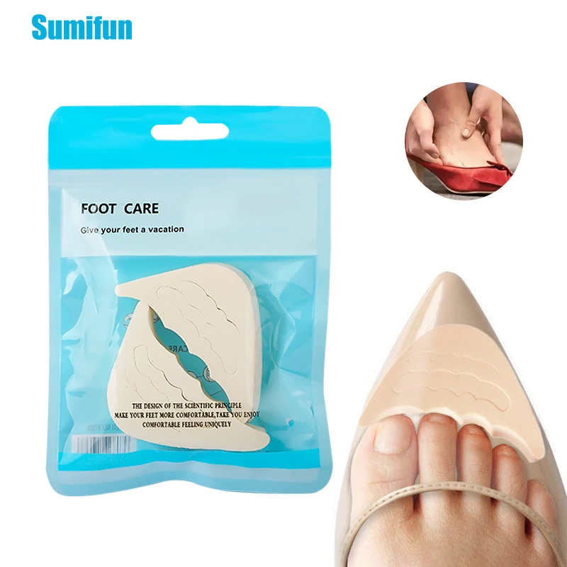 

2/4/6/8pcs Forefoot Insert Pad For Women High heels Toe Plug Half Sponge Shoes Pad Cushion Feet Filler Insoles Anti-Pain Pads