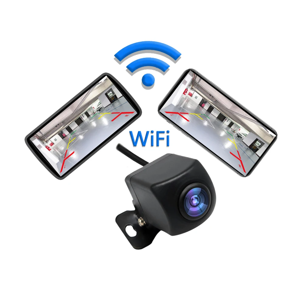 Автомобильное крепление WIFI камера заднего вида широкоугольный звездный свет