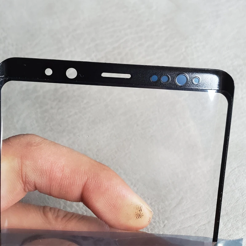 2 в 1 A+ передняя стеклянная линза с OCA в сборе для samsung Galaxy S7 edge S8 S9+ Note 8 9 трещины Замена сенсорного стекла