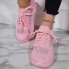 Кроссовки MCCKLE женские на шнуровке, Вулканизированная подошва, плоская подошва, лоферы, прогулочная обувь