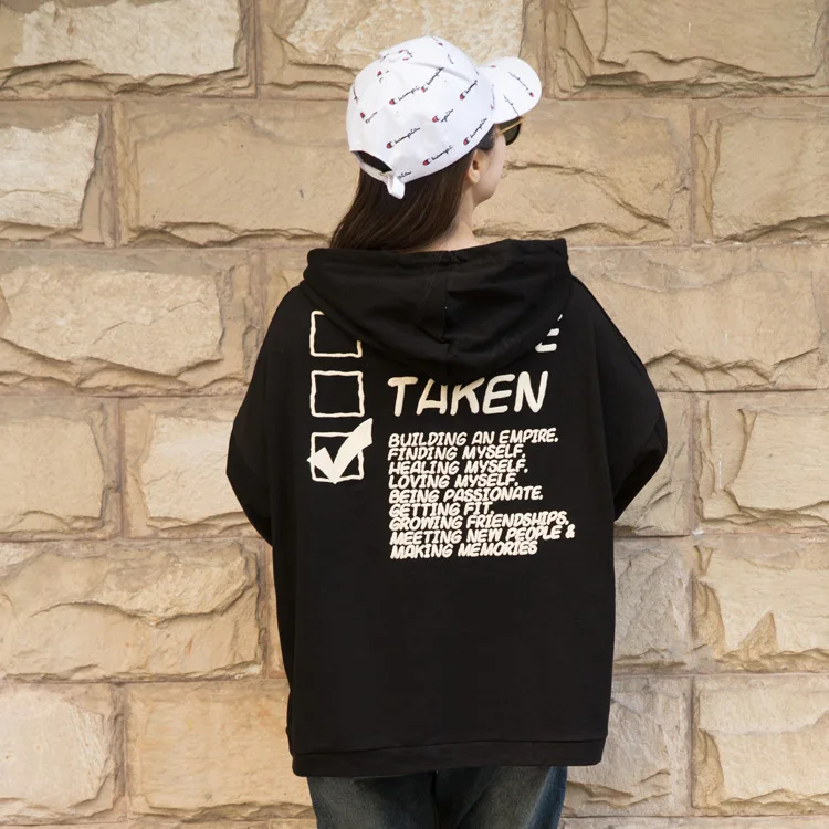 Женская толстовка Vefadisa с принтом в виде собаки весна 2020 пуловер коротким рукавом