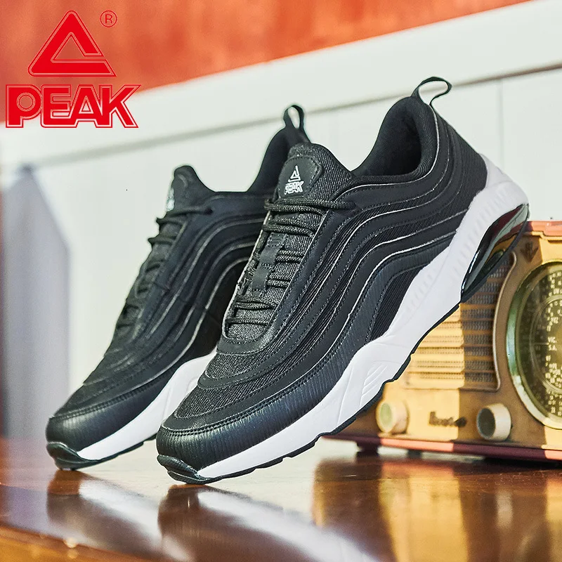 Пиковая спортивная обувь для мужчин Прогулочная в стиле ретро Модная Уличная