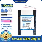 Аккумулятор 11000 мАч 28130188 для Cube Talk9x U65gt T9 Аккумулятор 3,7 в литий-ионный полимерный аккумулятор для планшетного ПК для ALLDO CUBE TALK9 TALK9X