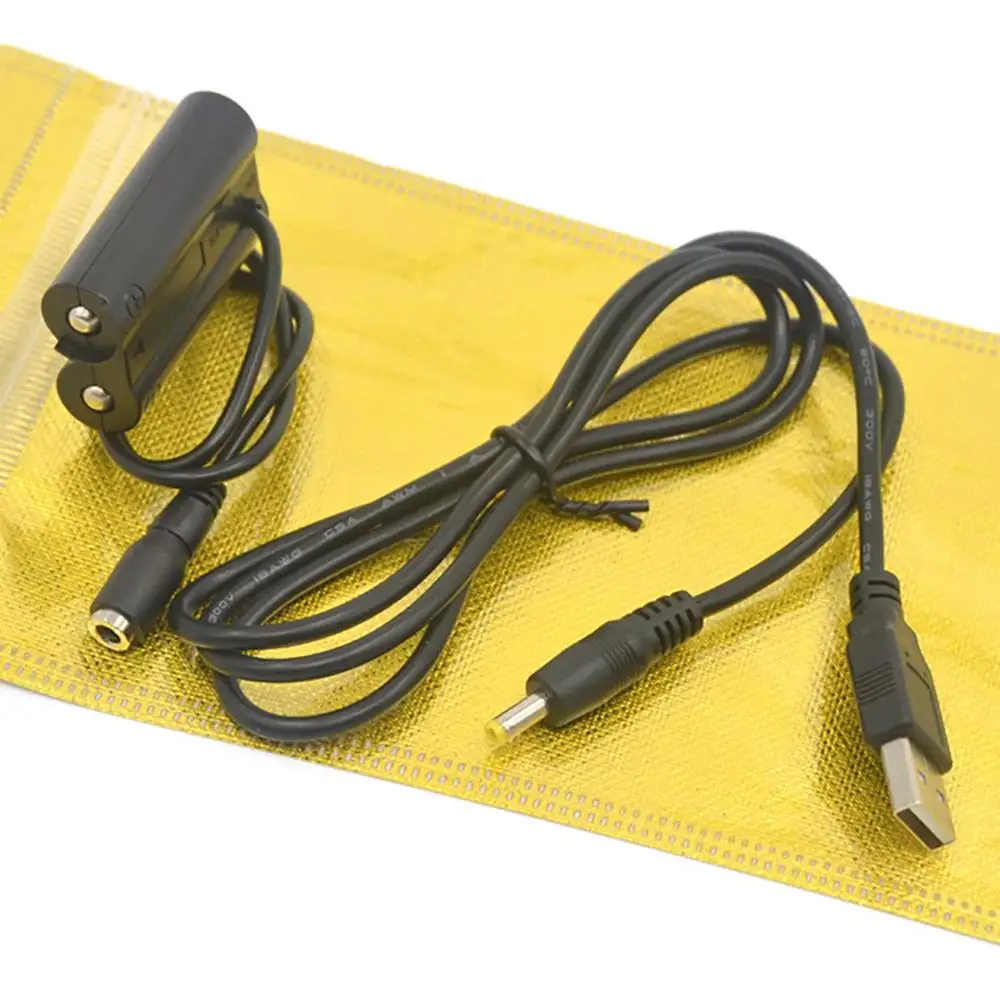 Внешний аккумулятор зарядное устройство внешний USB кабель + Задняя фонарь типа AA