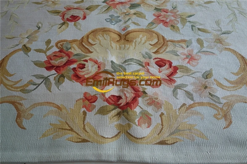 Французские ковры aubusson античное Садоводство аграрное Пастырское сцена панель