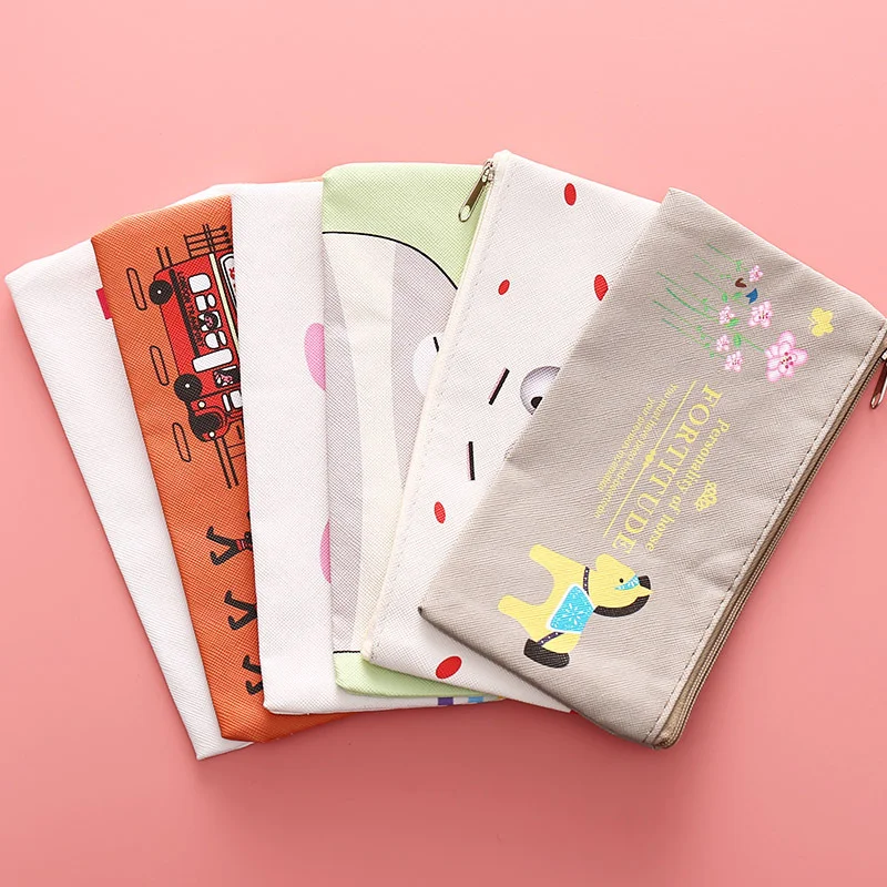 TOPSTHINK милый карандаш для глаз сумка водонепроницаемый ручной канцелярский мешок