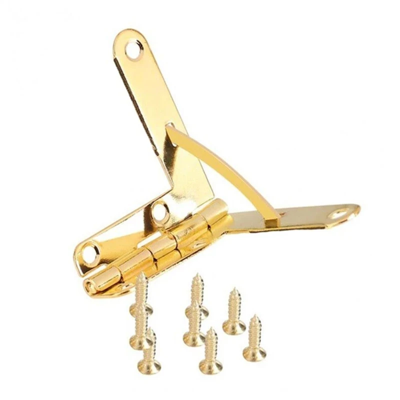 10 шт. антикварные мебельные петли опорная рама угол 90 градусов пружинный