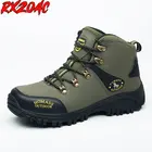 Кроссовки мужские на высокой платформе, спортивная обувь на шнуровке, демпфирующие, для улицы, походов, бега, L35, большие размеры