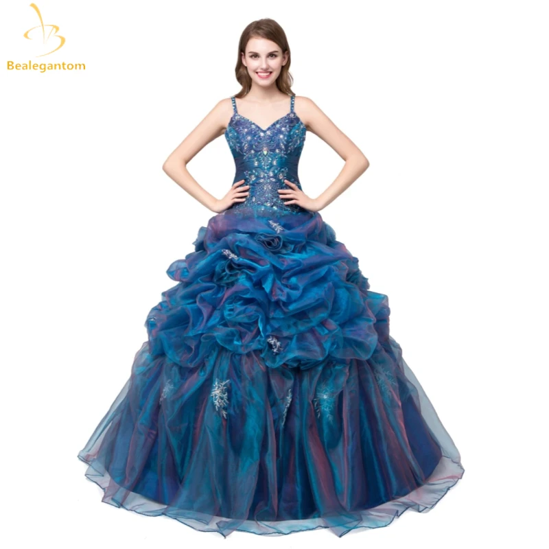 Женское кружевное бальное платье bejoy на тонких бретельках с бисером 16 платьев QA1008