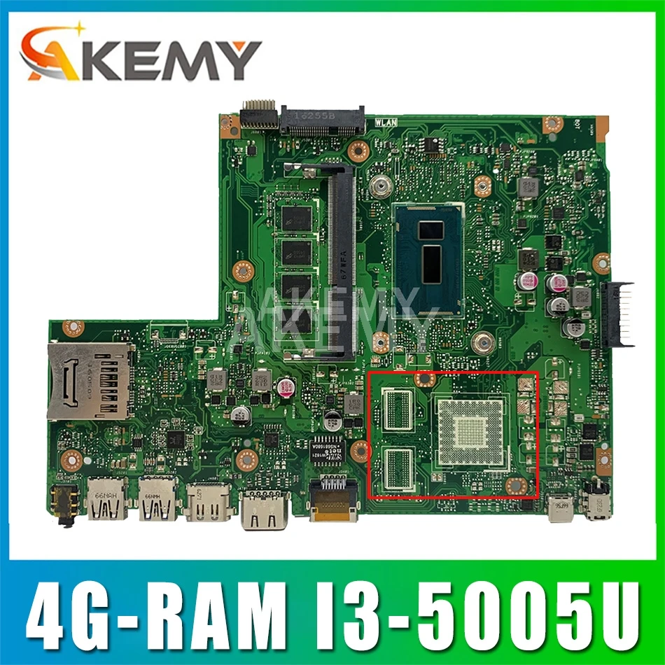Akemy X540LJ материнская плата для ноутбука ASUS VivoBook X540L R540L F540L A540L X540LA оригинальная 4G RAM
