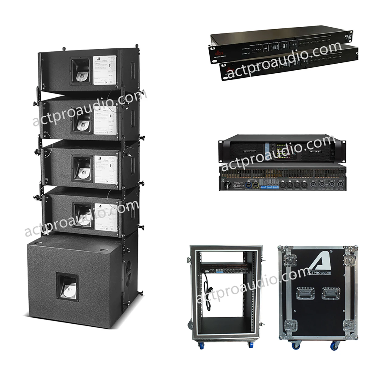 Звуковая линейная акустическая система VERA210 double10 дюймов actpro двойной 15 дюймовый