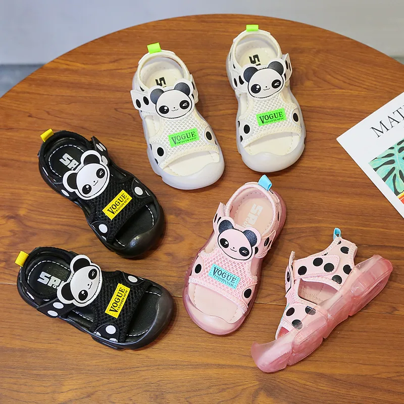 

Children's Sandals Summer New Girls' Sandals Baotou Soft-soled Non-slip Children's Sandals Boys Sports Sandals Beach Shoes Tide