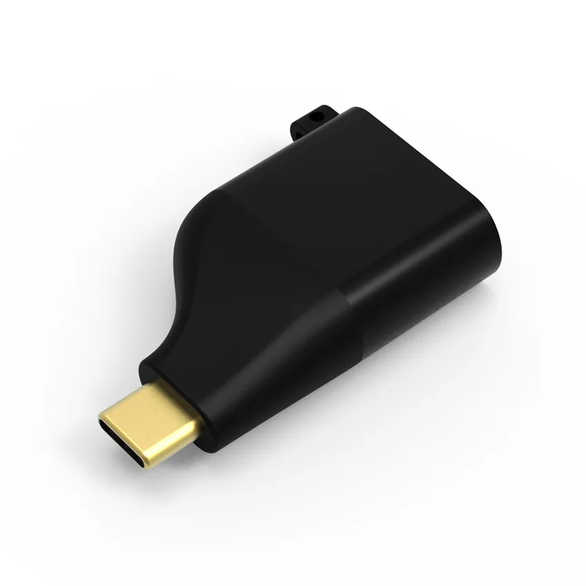 Адаптер с разъемом типа C на HDMI 4K 60 Гц USB VGA DP Mini переходник Male Femal брелоком для MacBook