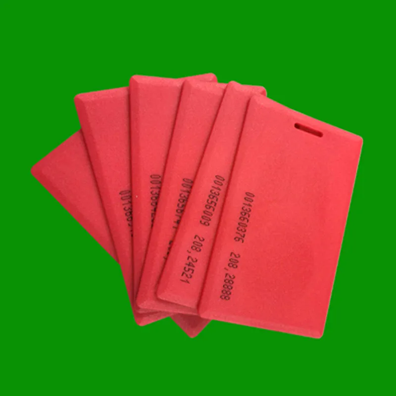 125 кГц только для чтения RFID EM4100 раскладушка карты 1 8 мм Толщина ID с 64 bits двери
