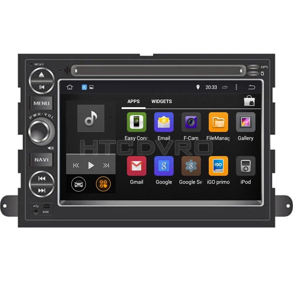 Автомобильный DVD GPS YMODVHT 7 дюймов Android 9 0 1 для Ford