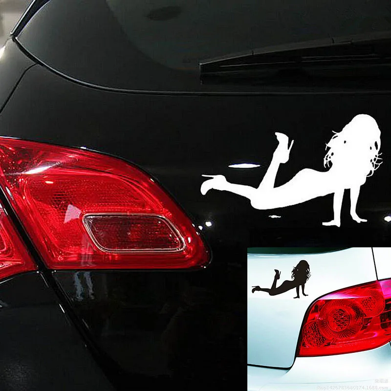 1 шт. Лидер продаж Новые сексуальные девушки автомобиля стикер футов Декор