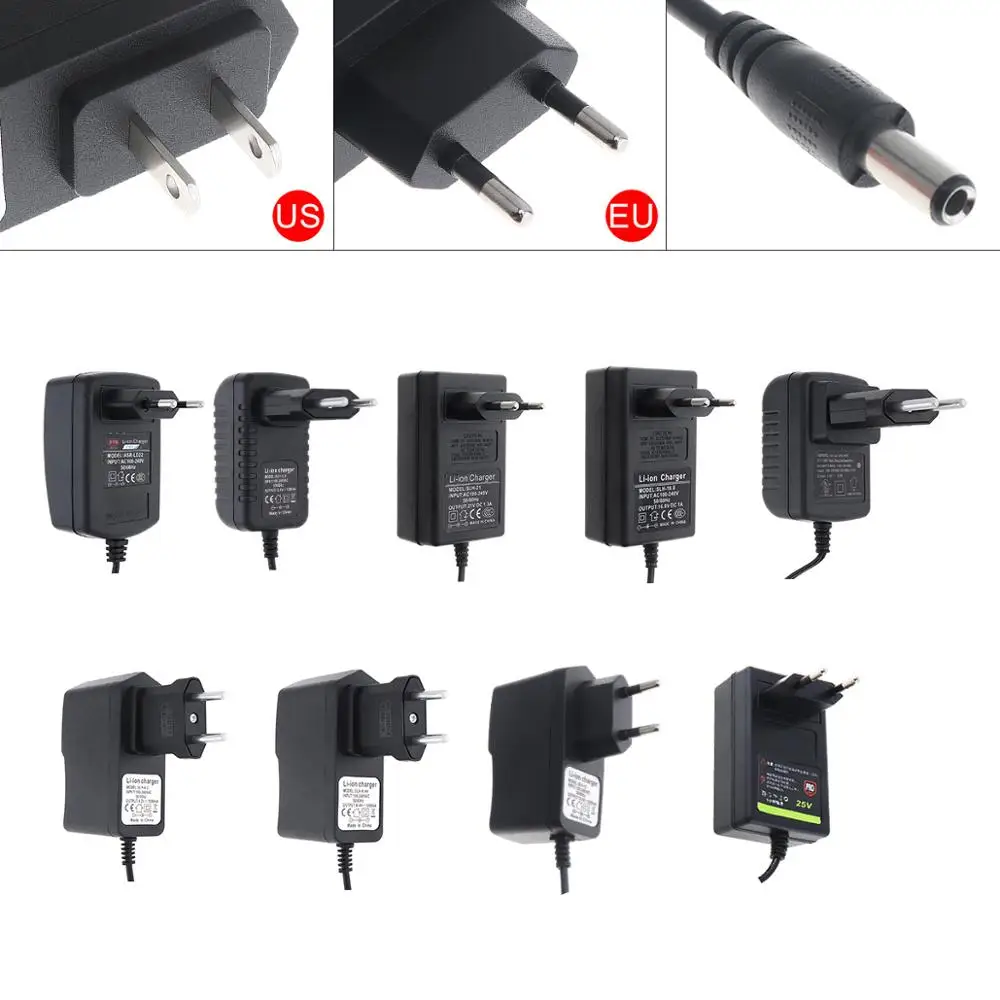 90cm  DC 12.6V Portable Lithium Battery Rechargeable Charger Support 100-240V Power Source for Lithium Electrical Drill