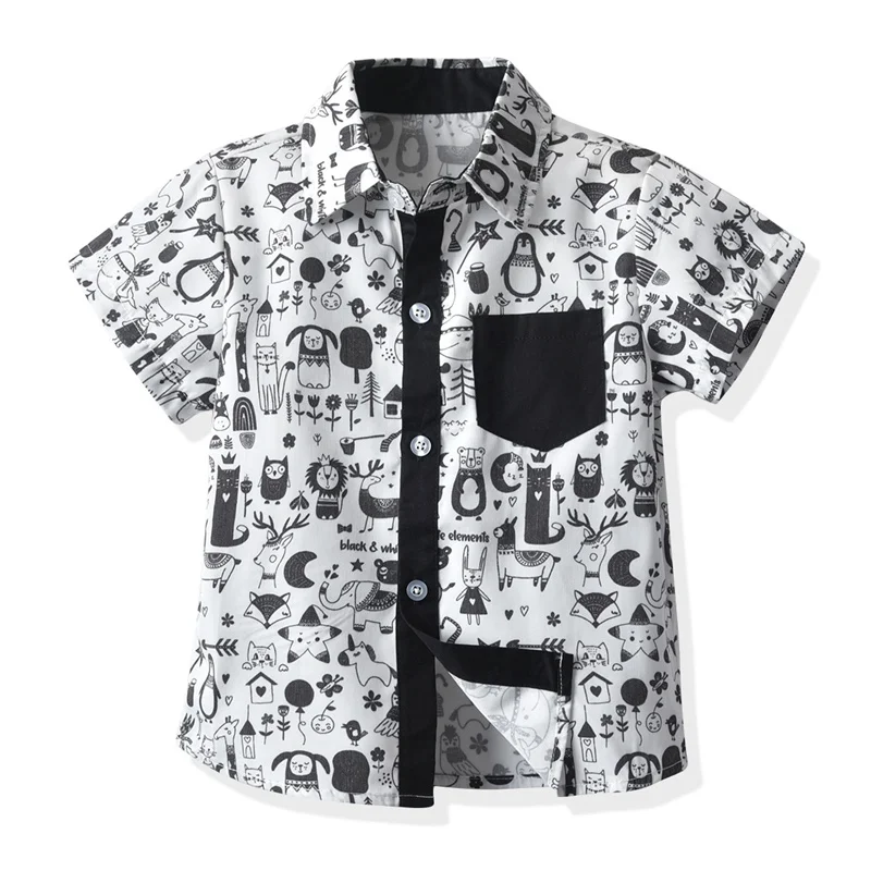 

Kids Boy Summer T-Shirt Baby Boys Clothing Cartoon Kids Summer Fashion Infantil Boys Clothes 1-6 Years Children Boys Outfits