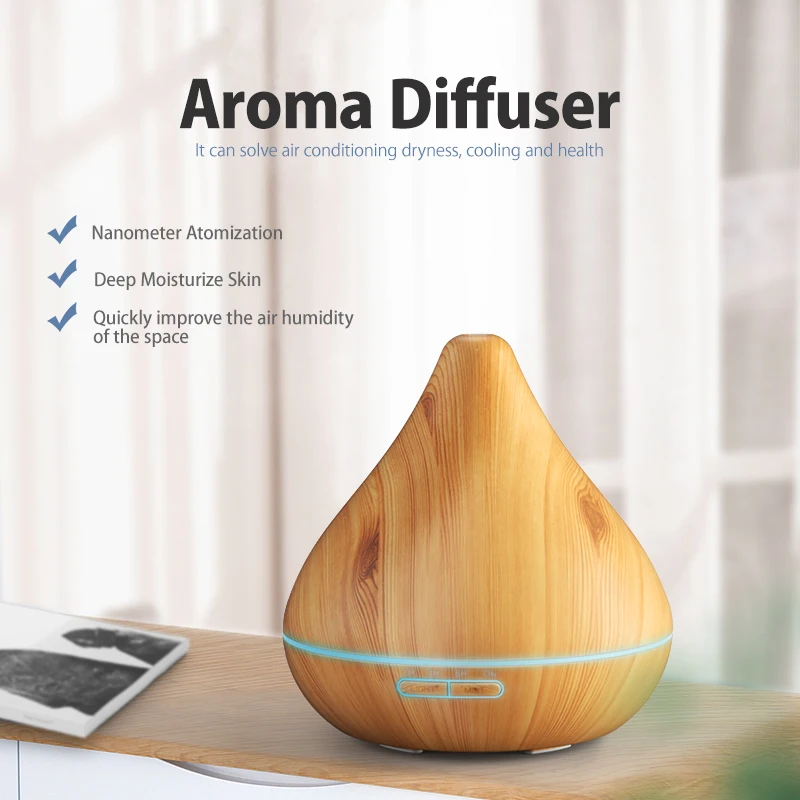 GXDiffuser 300 мл Электрический аромадиффузор с функцией таймера диффузор