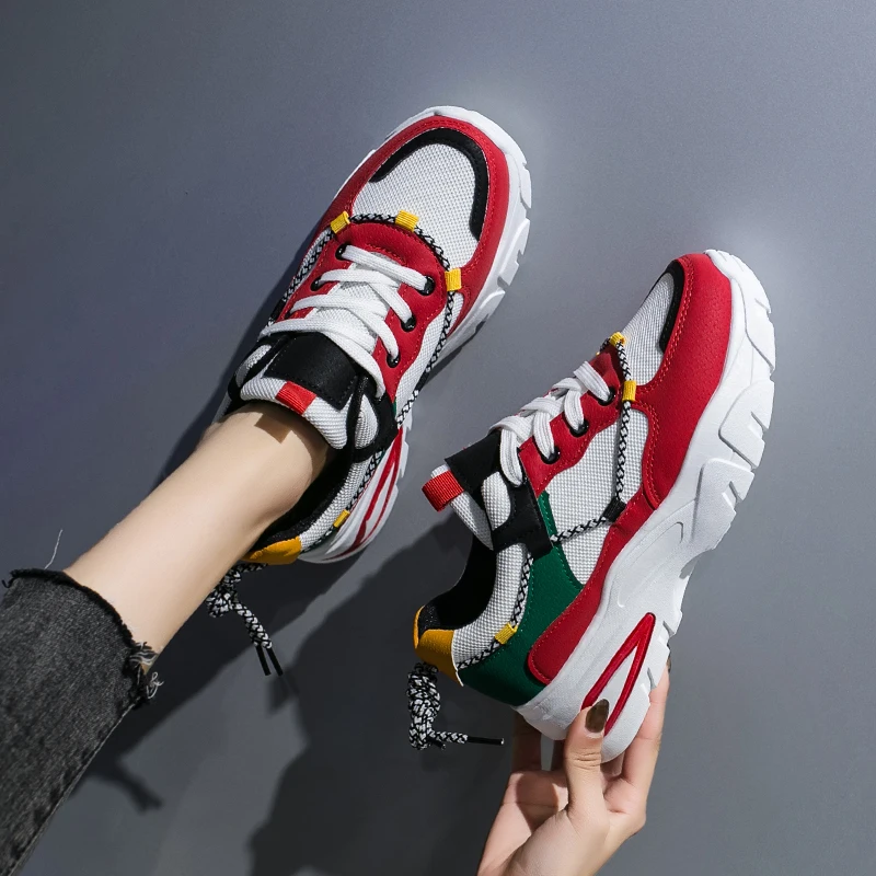 Женские кроссовки для бега женские на массивной платформе женская обувь