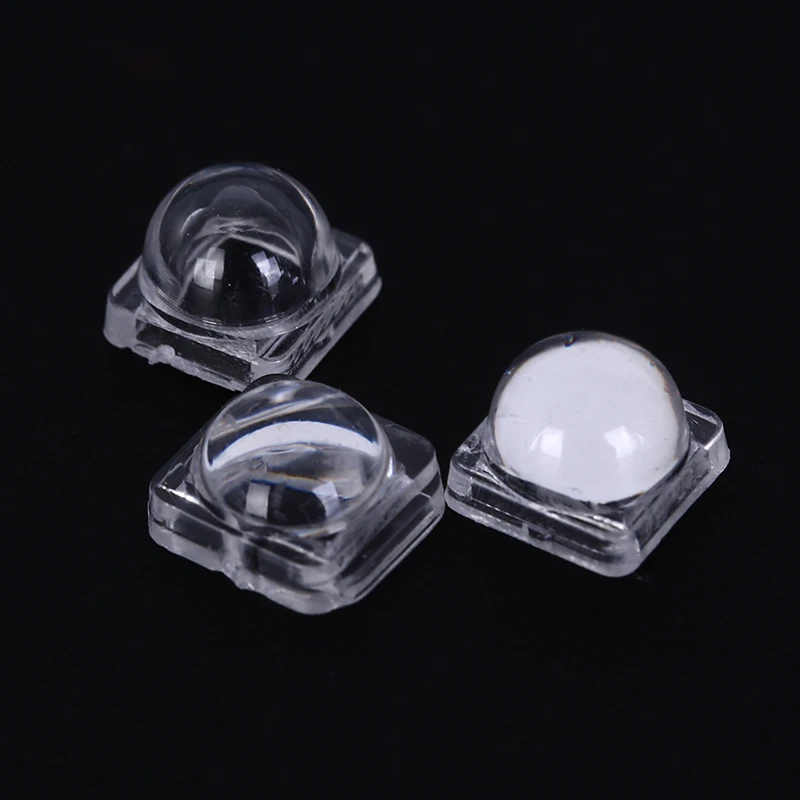 

50pcs/set 30 60 Degree LED Lens Reflector Collimator For 5050 SMD 10X8mm Convex Optical Lens Reflector Collimator