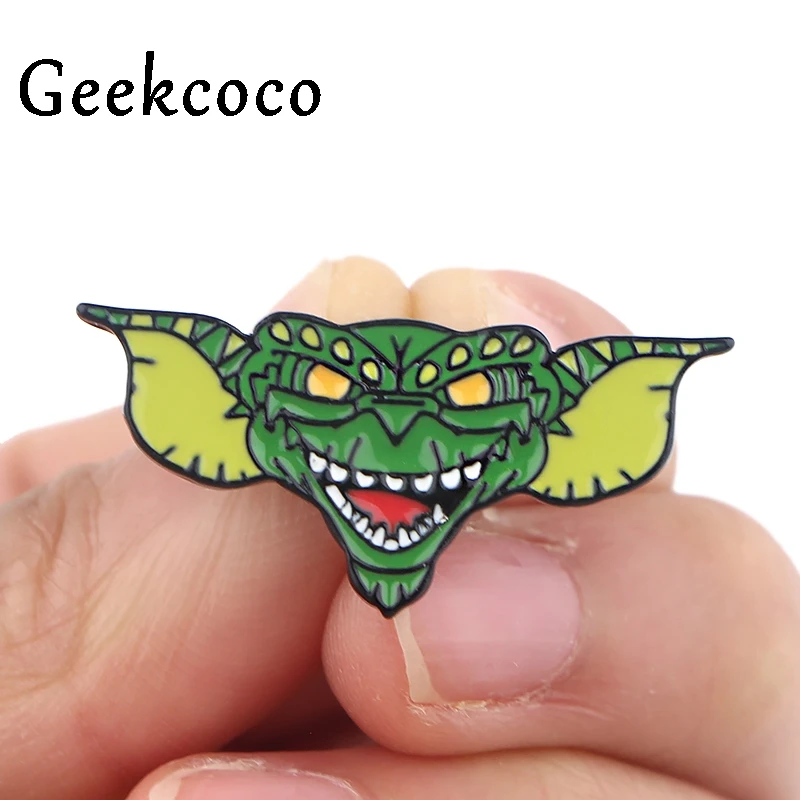 Мультфильм каваи Gremlins жесткая эмаль броши Металлические Булавки para ropa для детской обуви одежда рюкзак diy ремесло украшение J0741