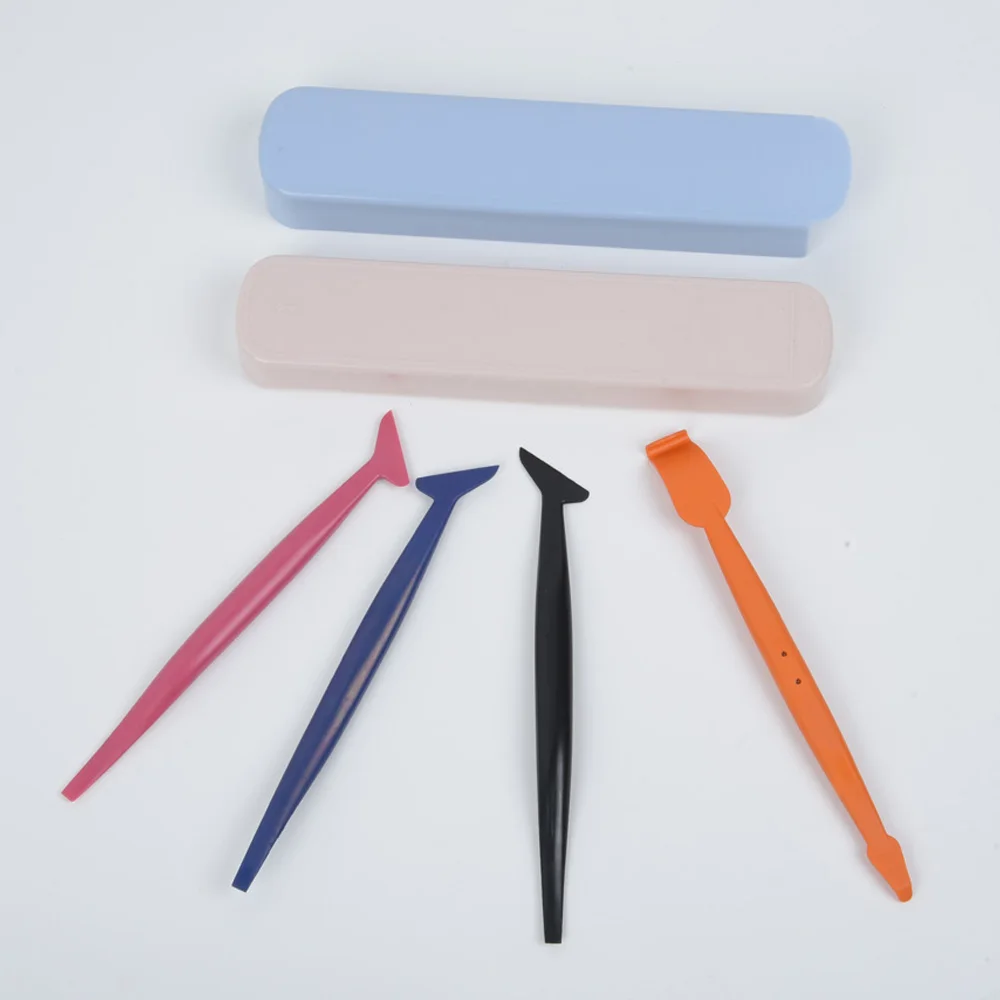 

Box Micro Squeegee Assortment Scraper Sticker Hardness Replacement 4pcs