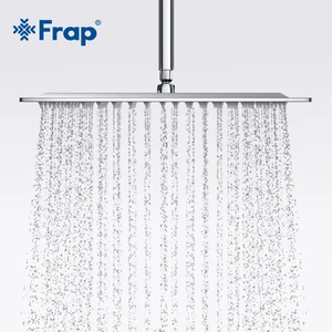 Насадка для душа Frap, квадратная, из нержавеющей стали, 300 х 300 мм, F28-3