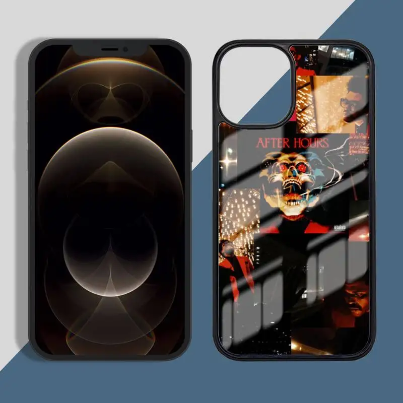 

The Weeknd After Hours design Phone Case PC for iPhone 11 12 pro XS MAX 8 7 6 6S Plus X 5S SE 2020 XR