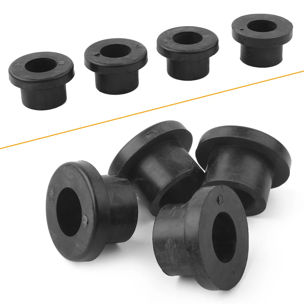 

4Pcs Motorbike Handlebar Riser Bushings For Harley Davidson Touring FLHT FLHX FLTR FLHR