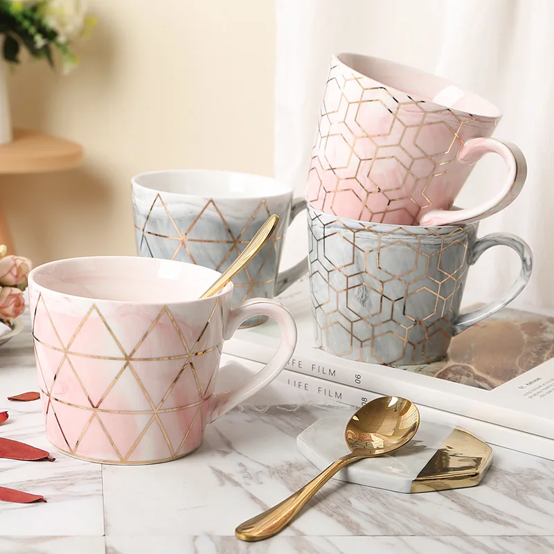 

Outdoor Vintage Coffee Mug Ceramic Breakfast Travel Coffee Mug Cute Small Ceramic Canecas De Porcelana Home Garden BA60MK