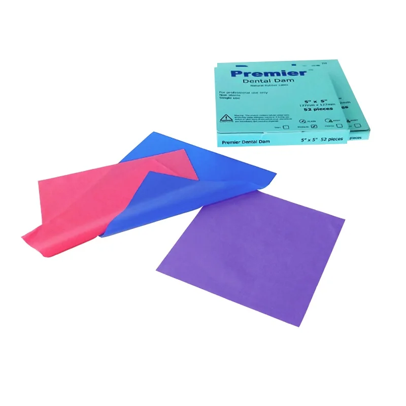 

100% Pure Nature Rubber Latex Powder Free Dental Dam Oral Care