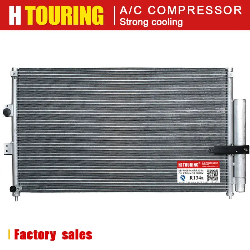 Конденсаторный радиатор кондиционера A/C для HONDA CIVIC ACURA CSX 80110SNAA42 80110SNAA01 80110SNAA4 HO3030140