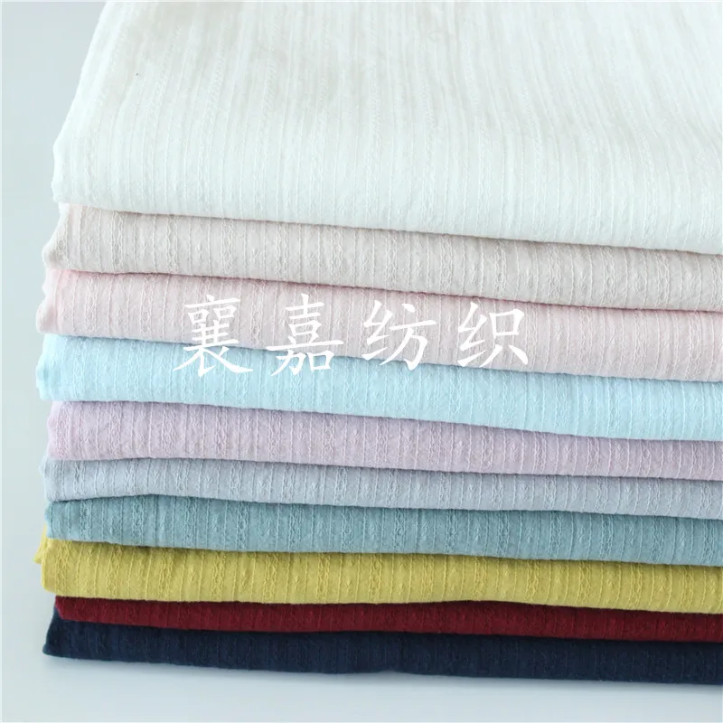 Хлопчатобумажная ткань жаккард пастырской небольшой свежий платье для рубашек