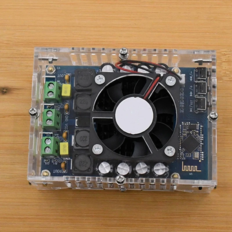 DC 12V 24V TDA7498 100WX2 Высокая мощность o усилитель платы автомобиля RCA Amplificador для