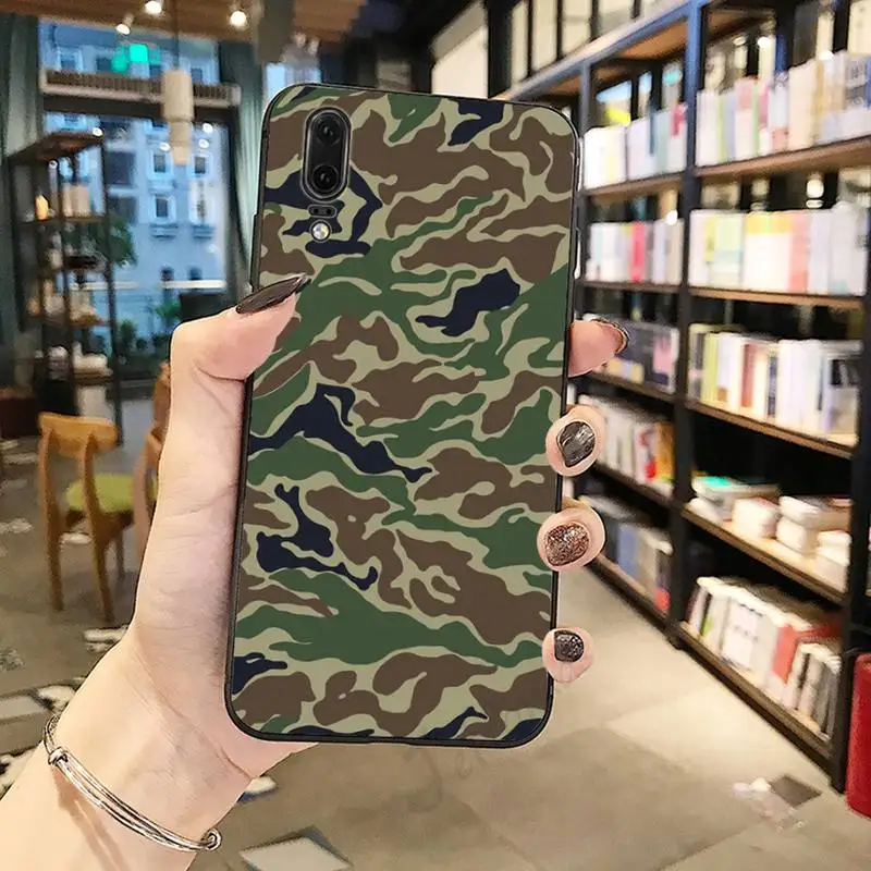 

Camouflage Pattern Camo military Army Phone Case For Huawei honor Mate P 10 20 30 40 Pro 10i 9 10 20 8 x Lite