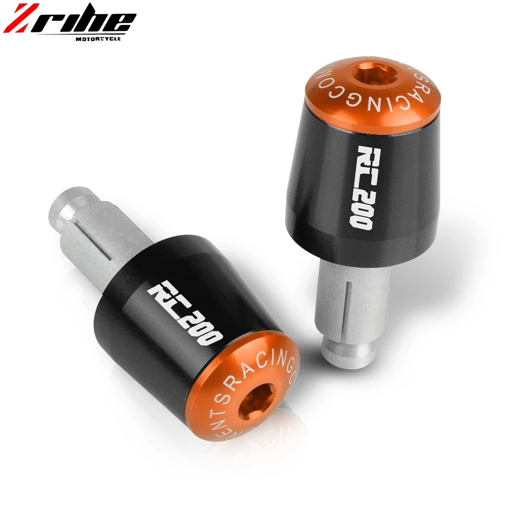 RC200 мотоциклетные CNC 22 мм ручки руля крышка заглушки для RC 200 RC390 390 2014-2018 2015 2016 2017 |