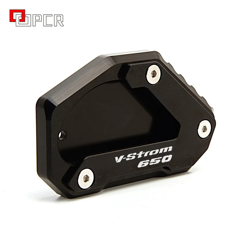 С логотипом V Strom 650 боковая подставка для мотоцикла увеличенная Suzuki DL650 Vstrom650 2012 2013
