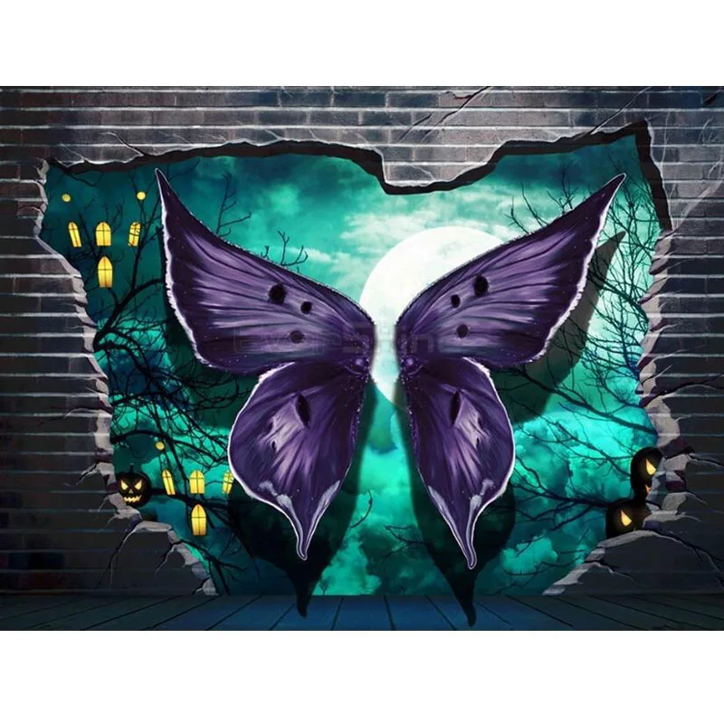 

Handmade Diamond Painting Full Drill Butterfly Diamond Mosaic 5D Diamond Embroidery Animals Pictures of Rhinestones Home Decor