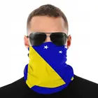 Волшебный шарф Tokelau с флагом, полумаска для лица, унисекс, для Хэллоуина, шейный Гетр, Балаклава, банданы, женский, для езды на велосипеде, туризма
