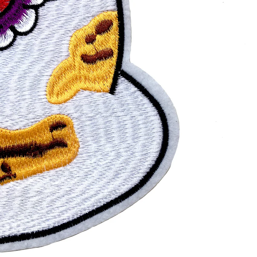 1 шт. крутая качественная вышивка в виде кота Боуда аппликация нашивки для одежды