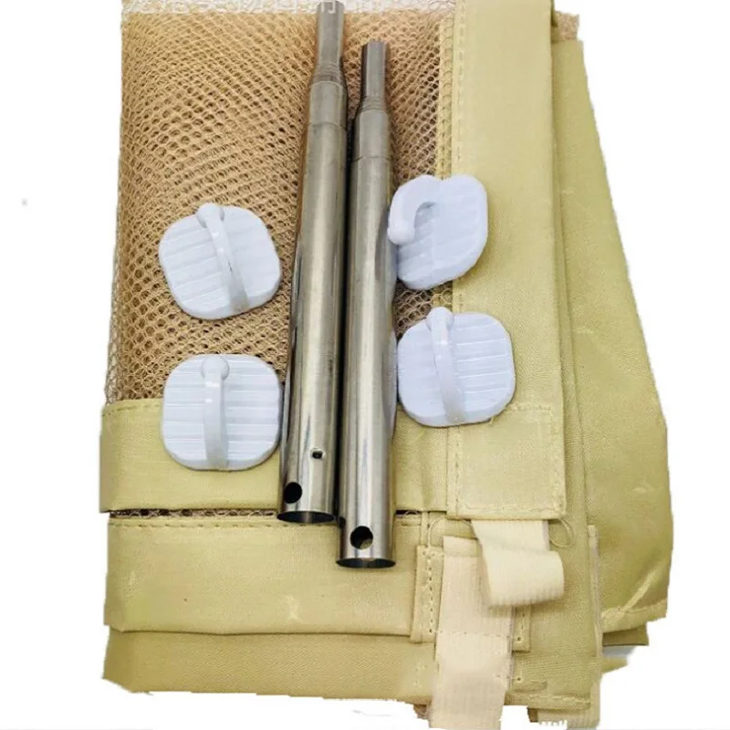 

Home Pet Barrier Fences Portable Folding Breathable Mesh Dog Gate Pet Separation Guard Isolated Fence Mesh Playpen For Dog Cat