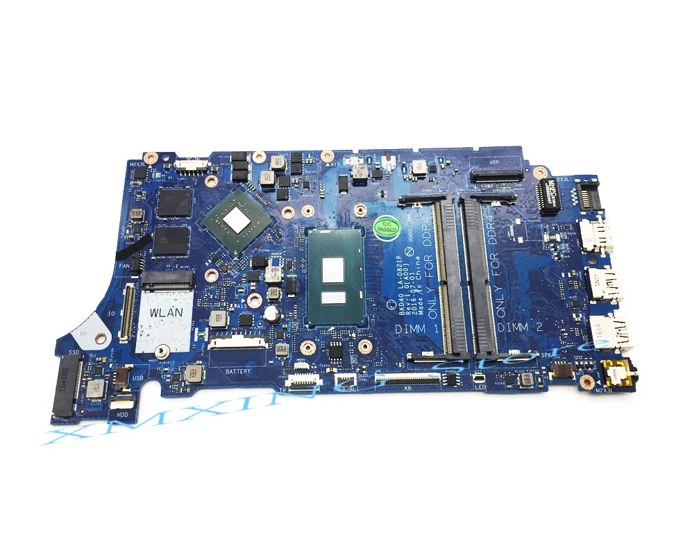 Материнская плата для ноутбука FULCOL DELL INSPIRON 7460 7560 Φ GeForce 940M I5-7200U 0TGGCF протестирована
