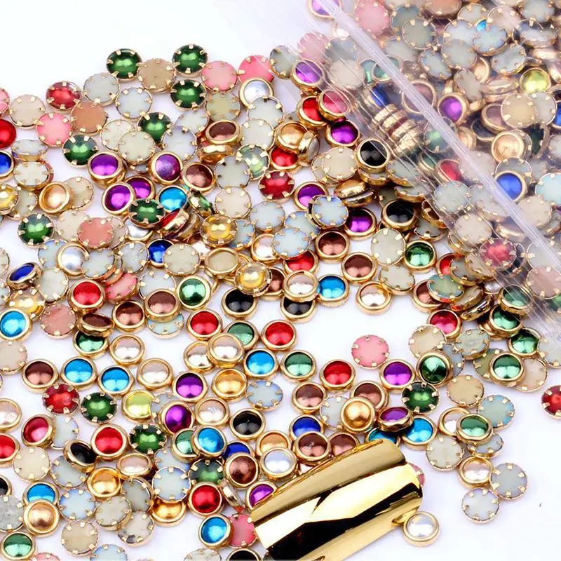 Около 100 шт./партия разноцветные жемчужины с плоским основанием 4 мм стразы для